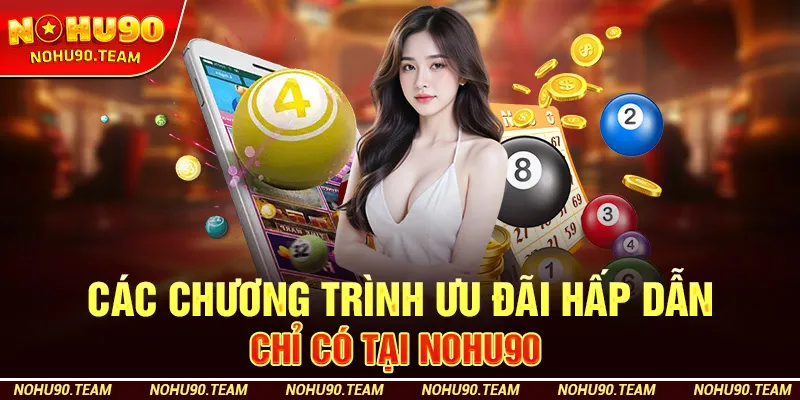 Các Chương Trình Ưu Đãi Hấp Dẫn Chỉ Có Tại Nohu90